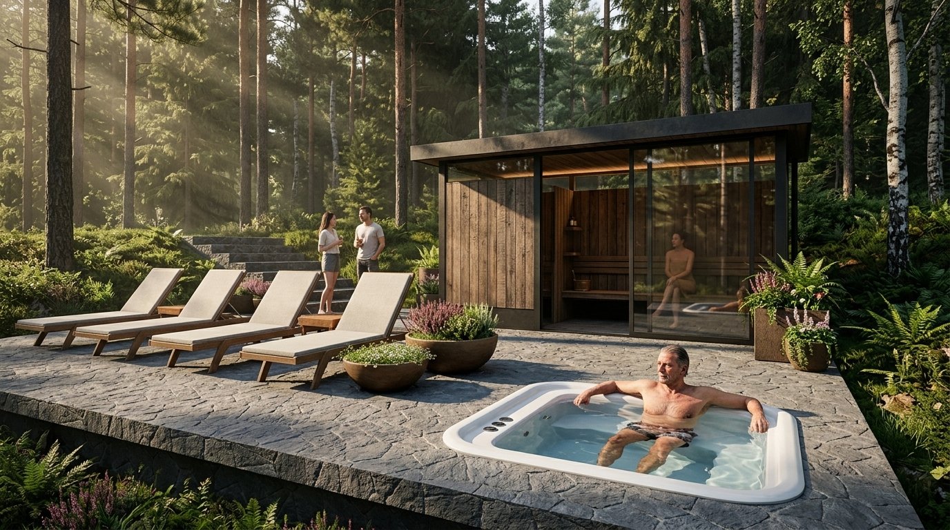 Jacuzzi y vestidor